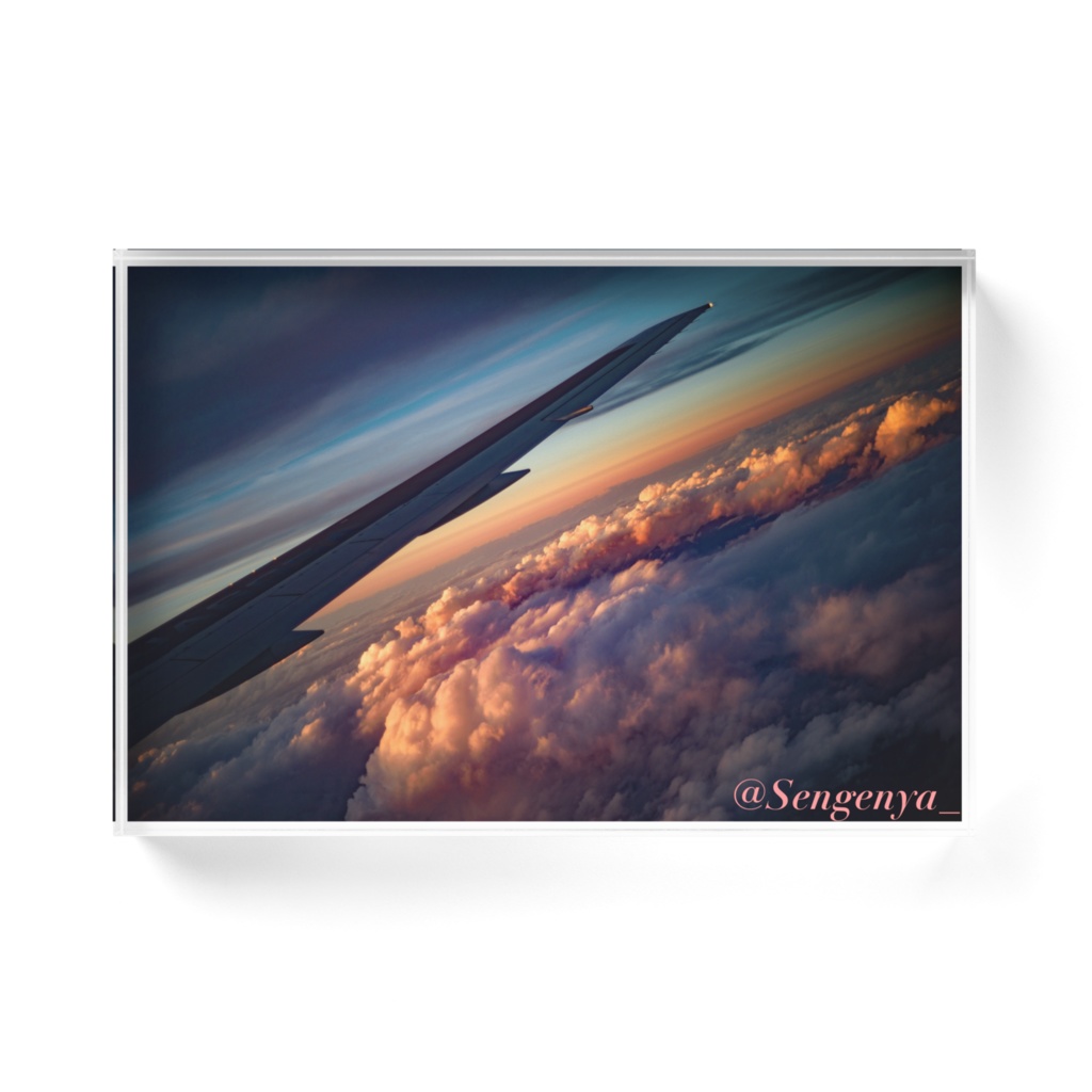 天の上 アクリルブロック