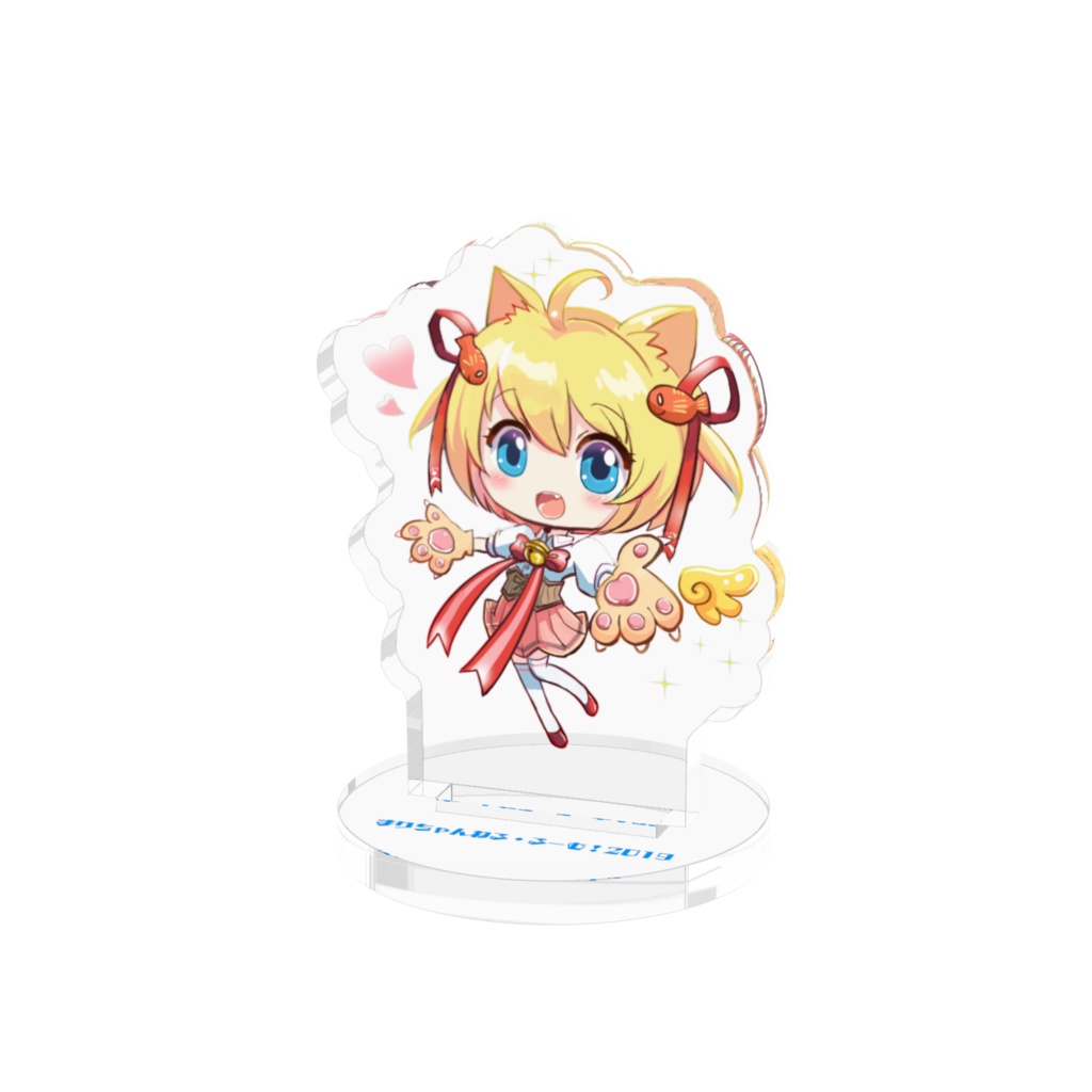 麻理 アバターアクリルフィギュア(にくきゅうを見せるスタイルVer.)