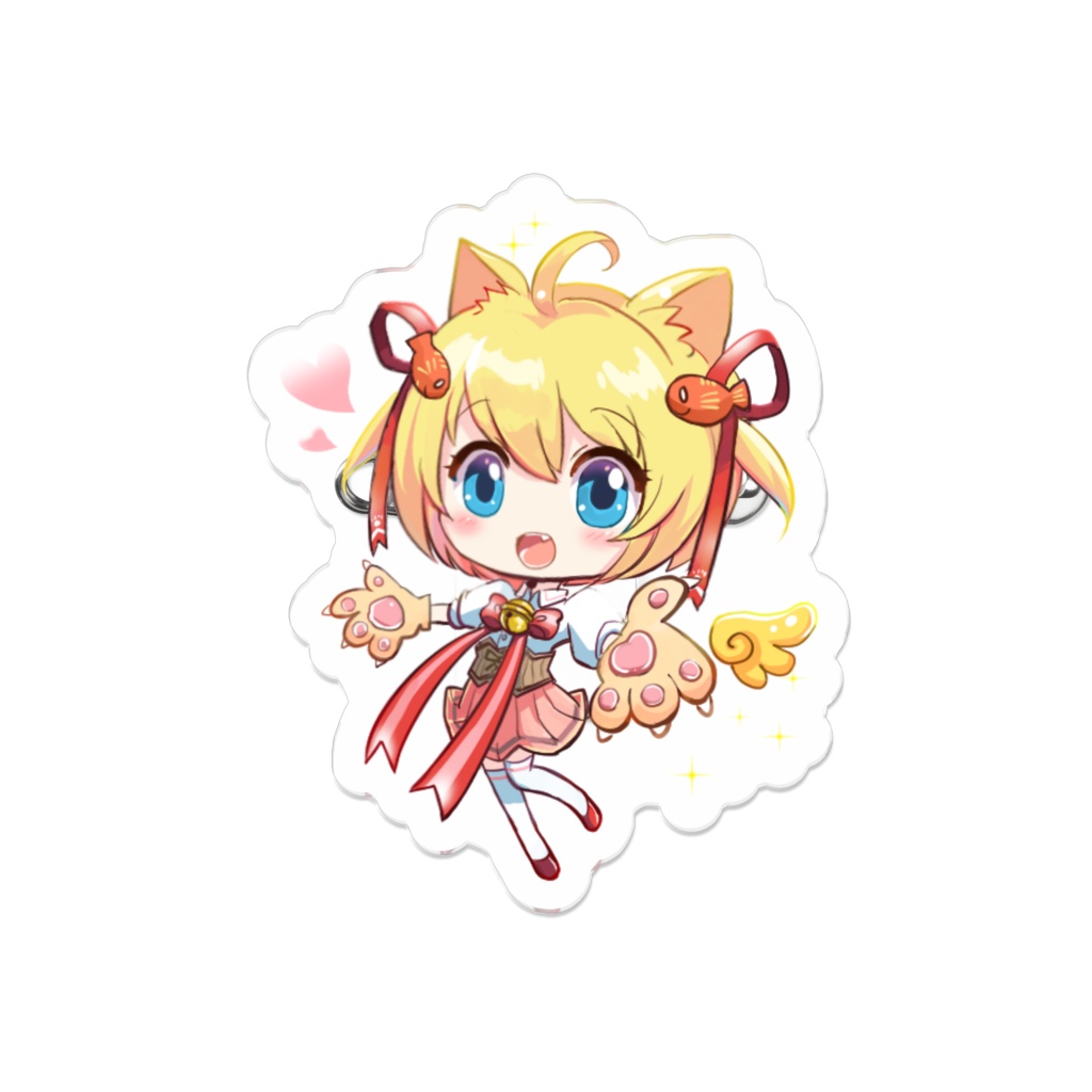 麻理 アクリルバッジ(にくきゅうを見せるスタイルVer.)