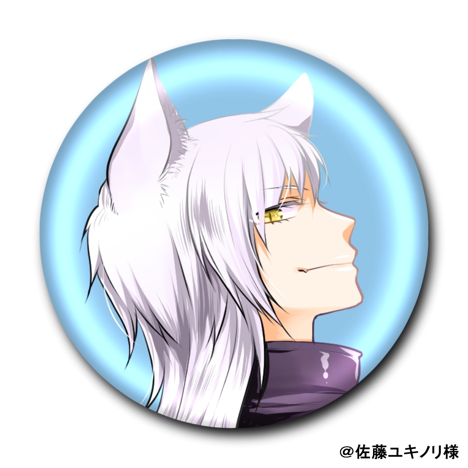 佐藤ユキノリ先生オリジナルキャラクタ【ヒナガ】＿缶バッジ
