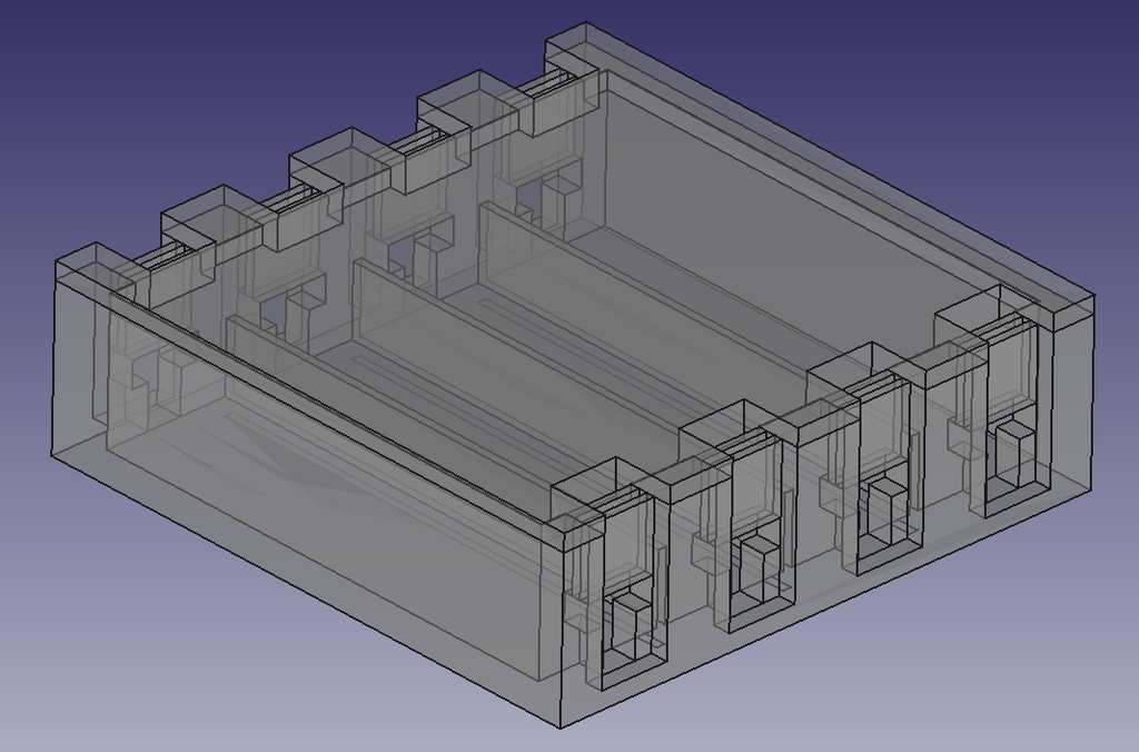 3Dプリンターで作る!単三乾電池用電池ボックス