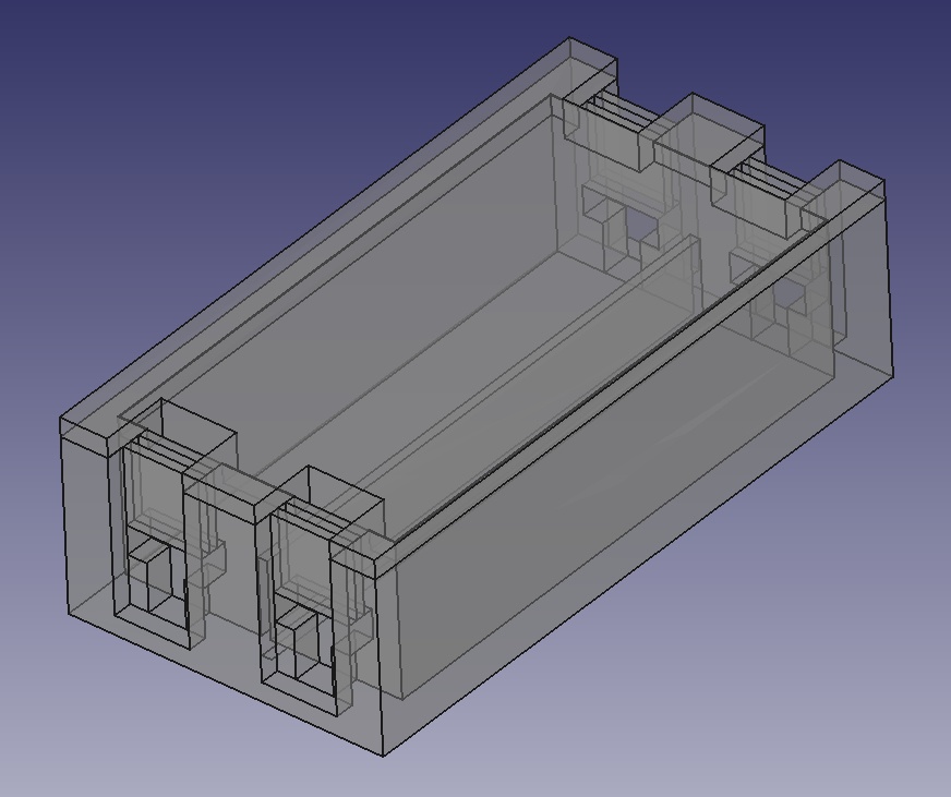 3Dプリンターで作る!単三乾電池用電池ボックス