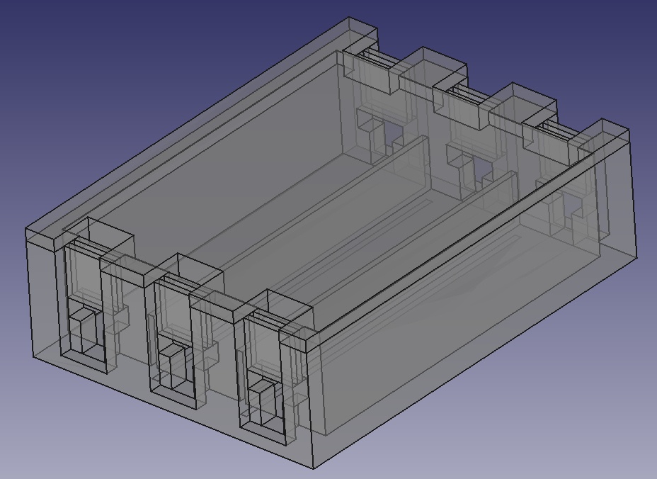 3Dプリンターで作る!単三乾電池用電池ボックス