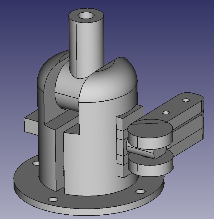 3Dプリンターで作れるカメラ雲台
