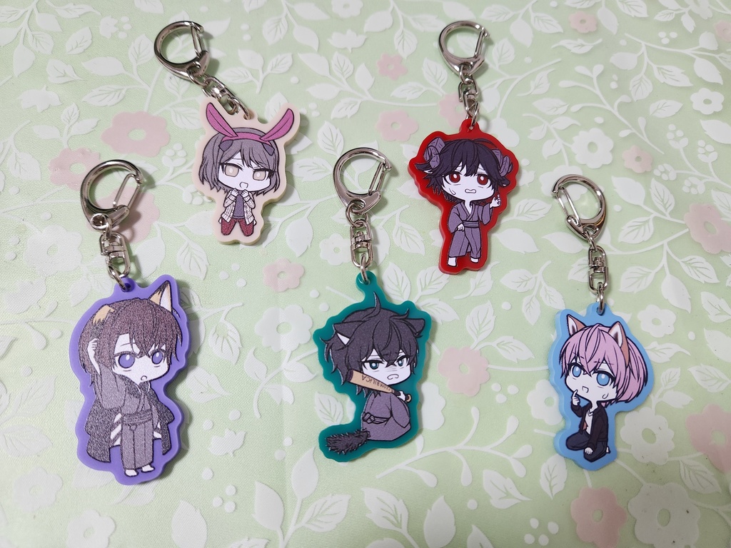 ケモミミ アクリルキーホルダー