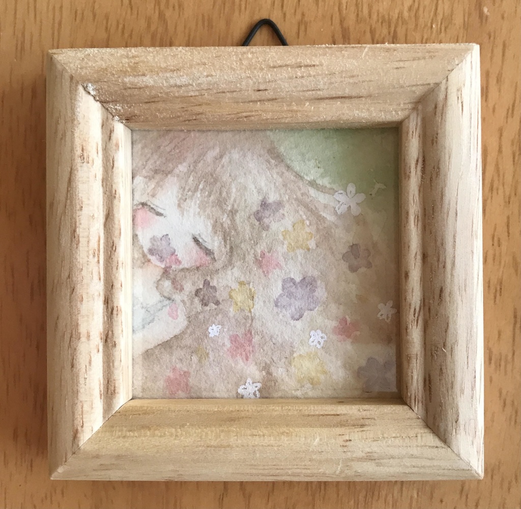 花を食む