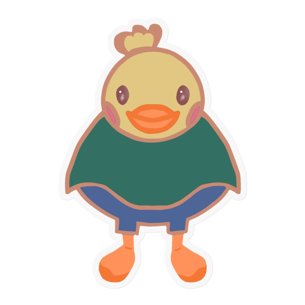 旅に出るアヒルくん カラフルぴいまん Booth