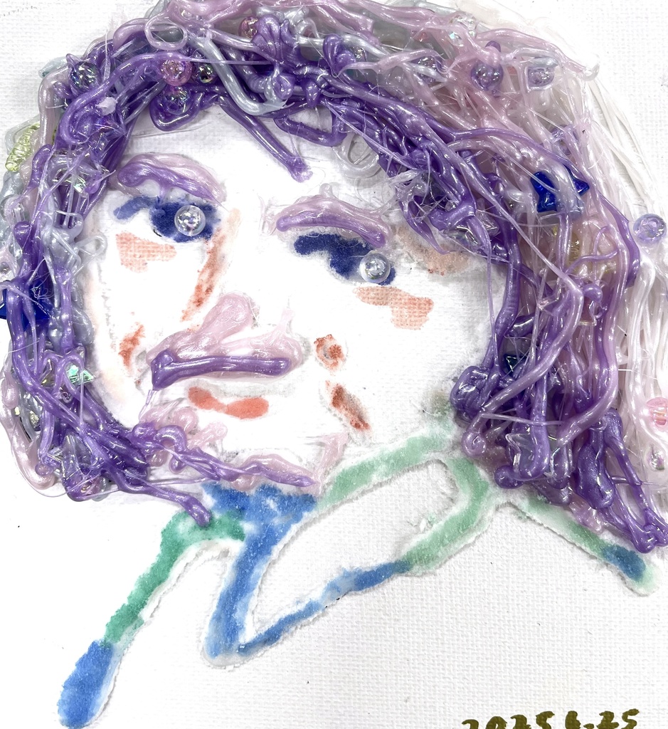 パープルダディ原画1