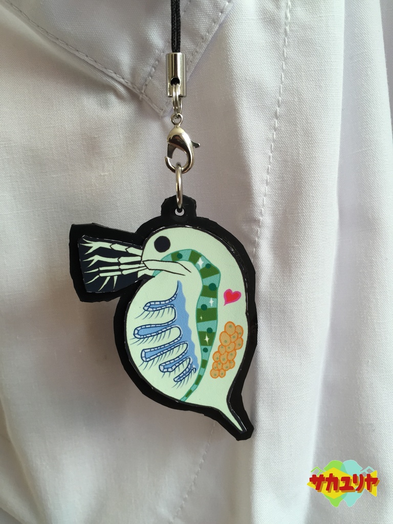 ミジンコのラバーストラップ/マグネット