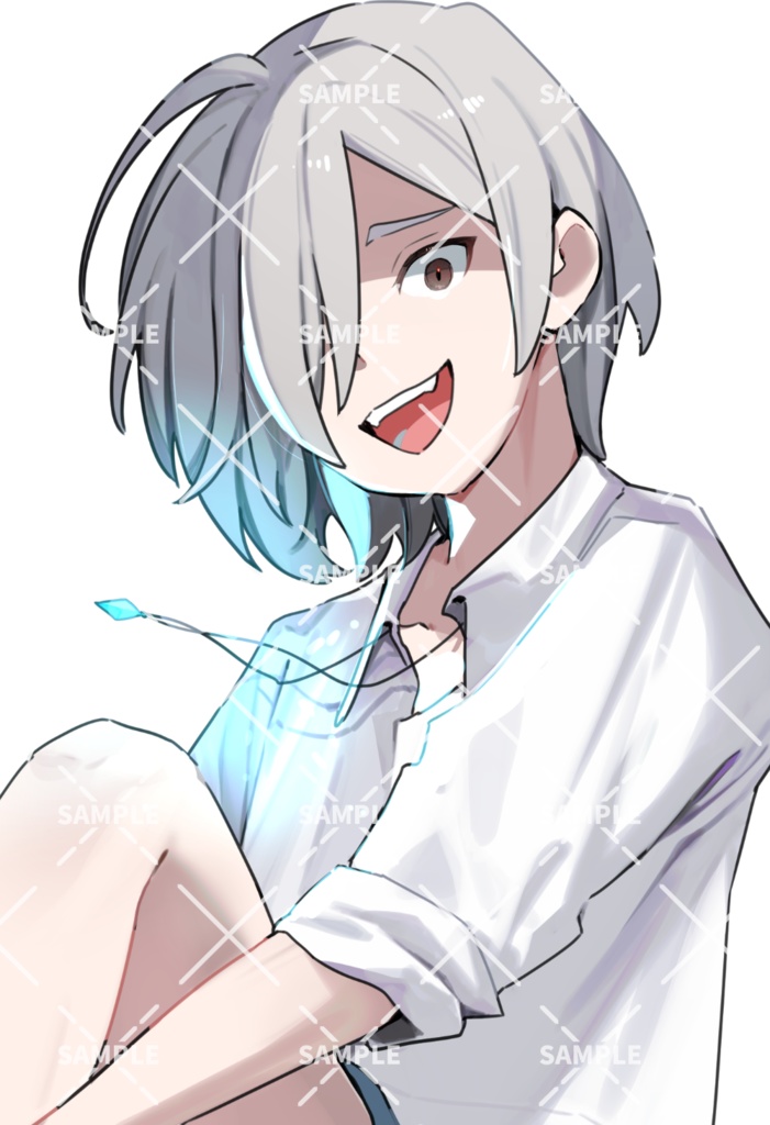 TRPG向けミステリアス少年 表情差分あり