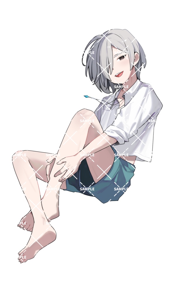 TRPG向けミステリアス少年 表情差分あり