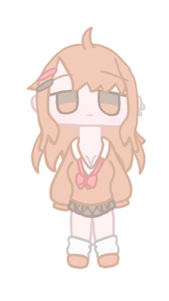 【無料のLive2Dモデル】ミニキャラのギャル