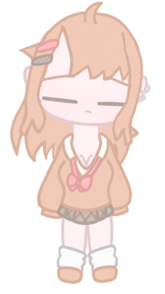 【無料のLive2Dモデル】ミニキャラのギャル