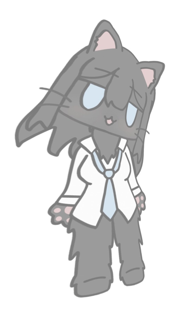 【無料のLive2Dモデル】ケモノ猫