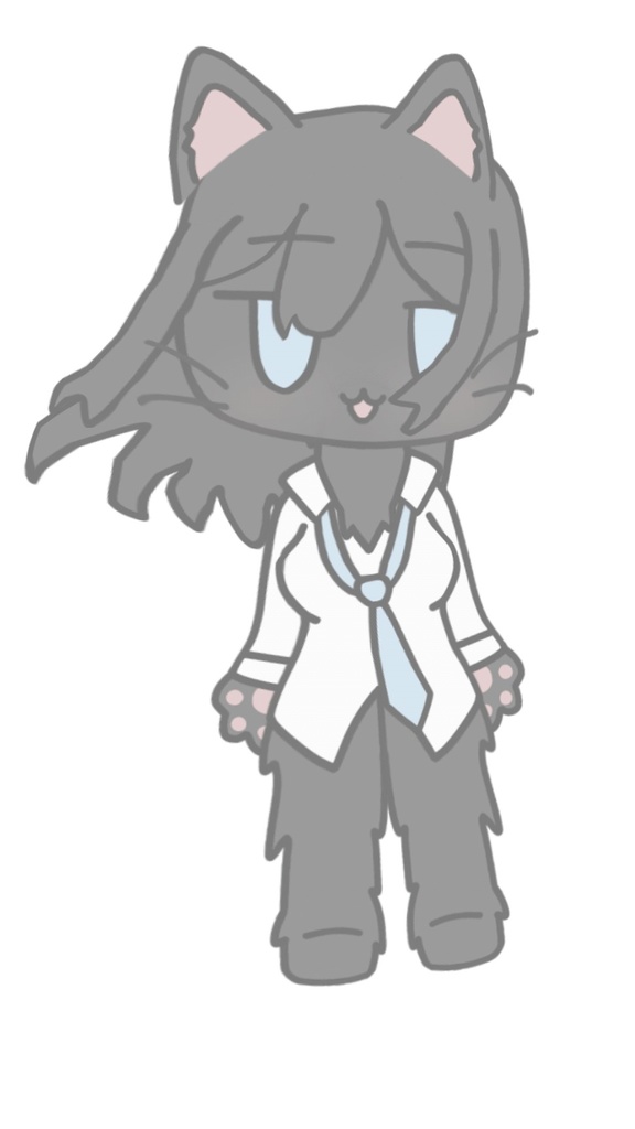 【無料のLive2Dモデル】ケモノ猫