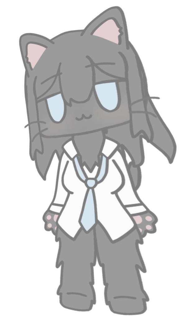 【無料のLive2Dモデル】ケモノ猫