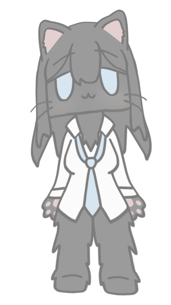 【無料のLive2Dモデル】ケモノ猫