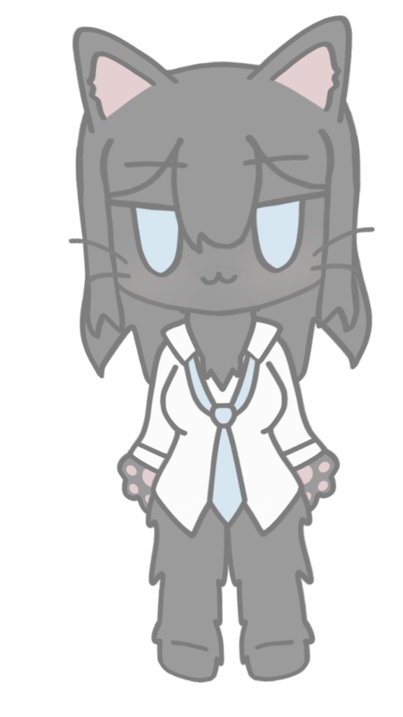 【無料のLive2Dモデル】ケモノ猫