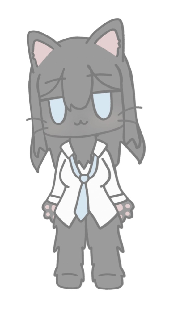 【無料のLive2Dモデル】ケモノ猫