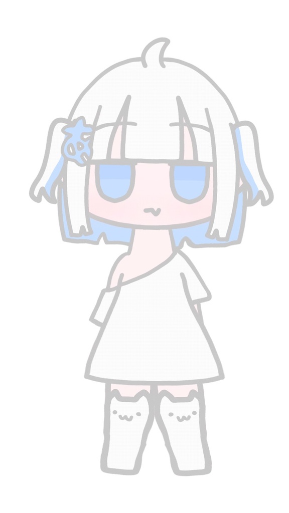 【無料のLive2Dモデル】白雨 濡雨(しらさめ れあ)