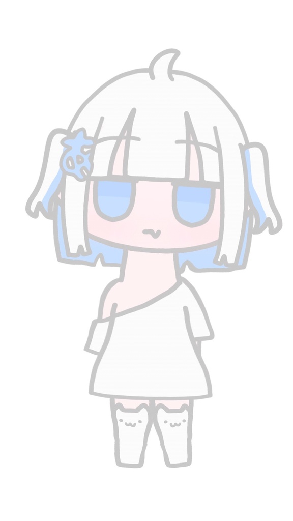 【無料のLive2Dモデル】白雨 濡雨(しらさめ れあ)