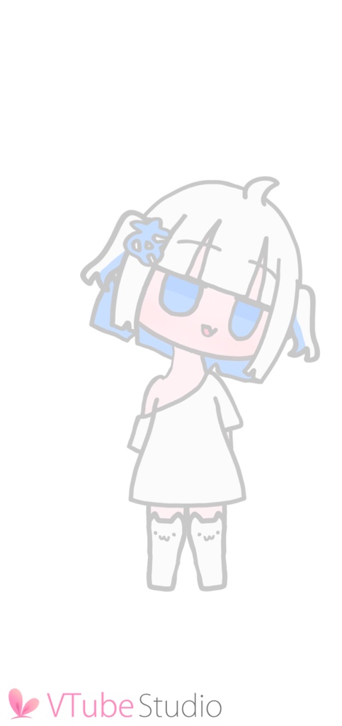 【無料のLive2Dモデル】天使界隈女の子