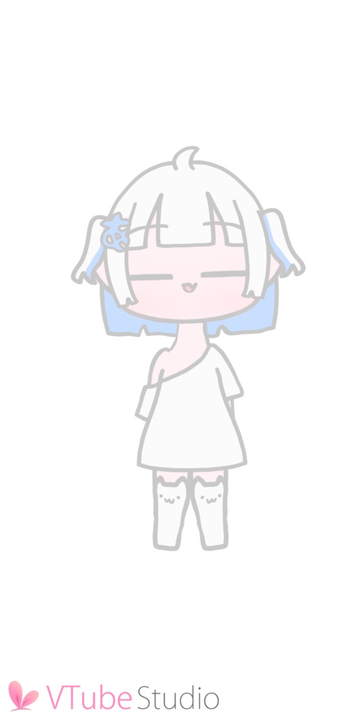 【無料のLive2Dモデル】天使界隈女の子