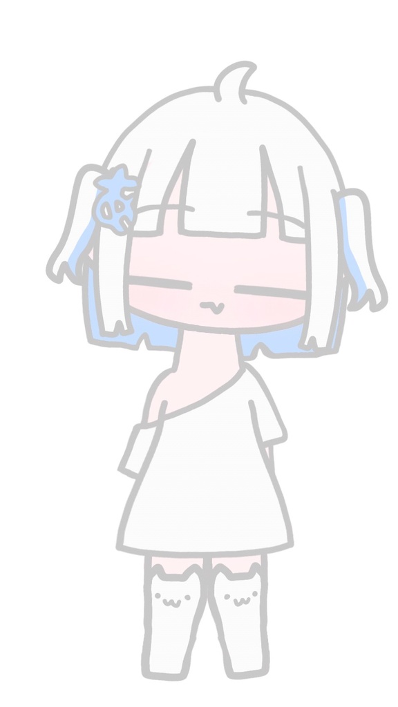 【無料のLive2Dモデル】白雨 濡雨(しらさめ れあ)