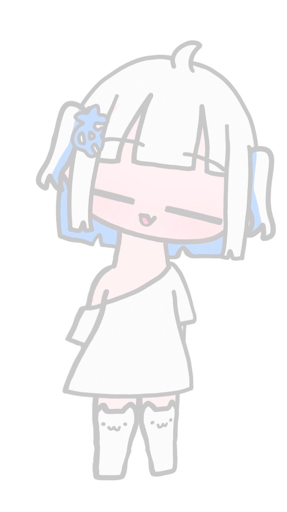 【無料のLive2Dモデル】白雨 濡雨(しらさめ れあ)