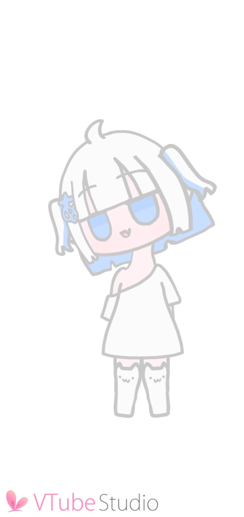【無料のLive2Dモデル】天使界隈女の子