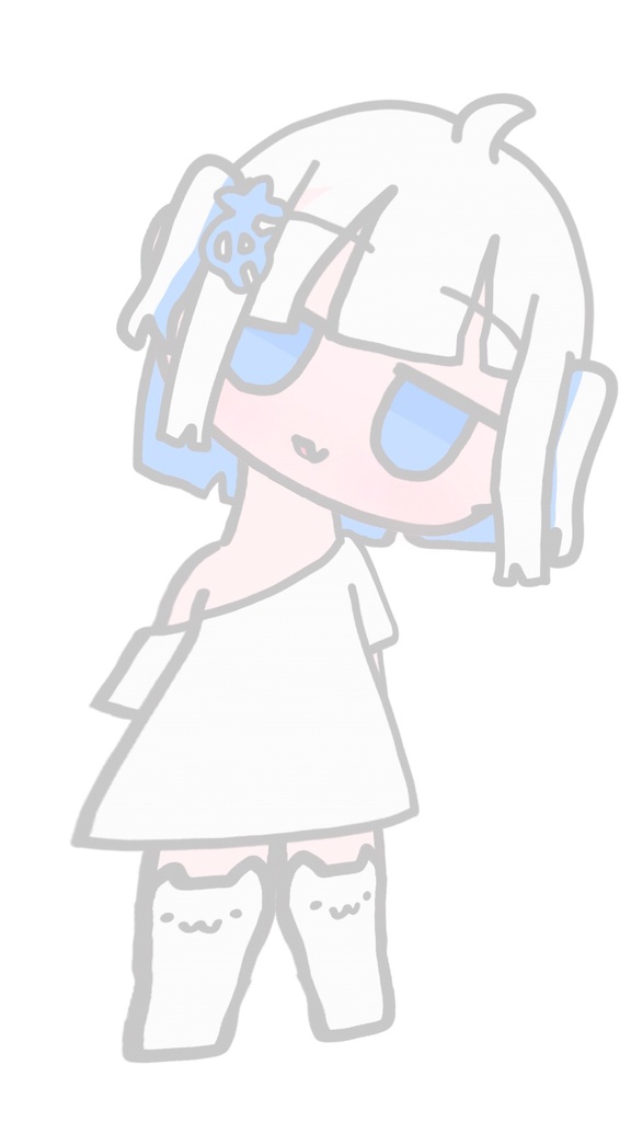 【無料のLive2Dモデル】白雨 濡雨(しらさめ れあ)