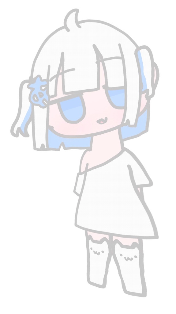 【無料のLive2Dモデル】白雨 濡雨(しらさめ れあ)