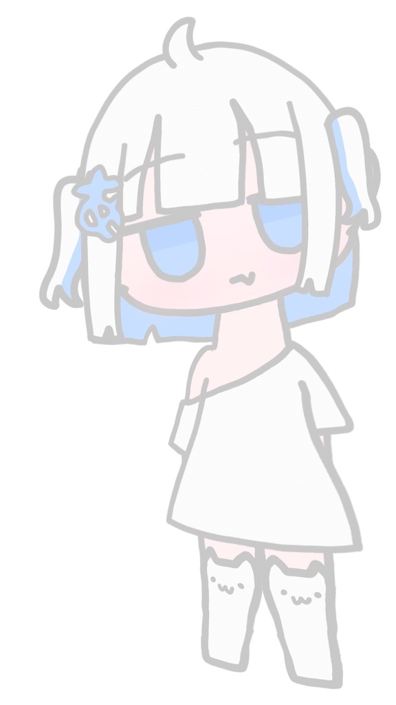 【無料のLive2Dモデル】白雨 濡雨(しらさめ れあ)