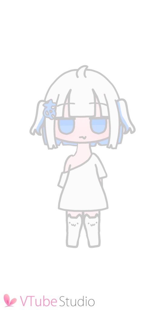 【無料のLive2Dモデル】天使界隈女の子