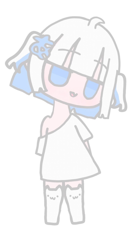 【無料のLive2Dモデル】天使界隈女の子