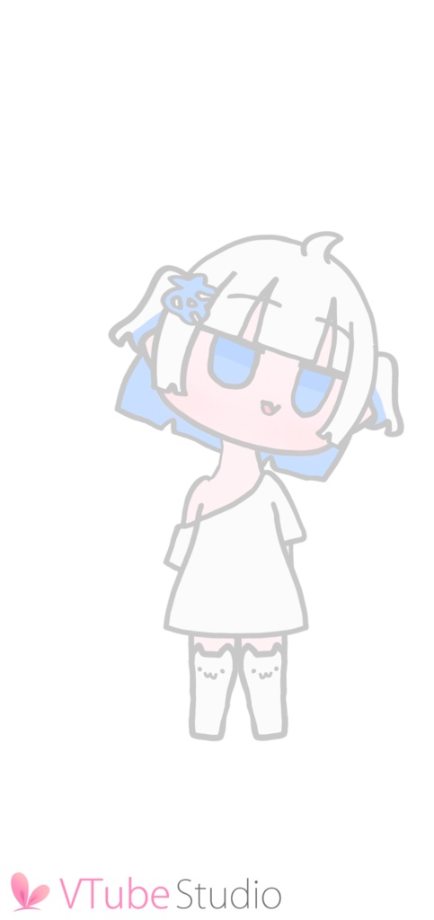 【無料のLive2Dモデル】天使界隈女の子