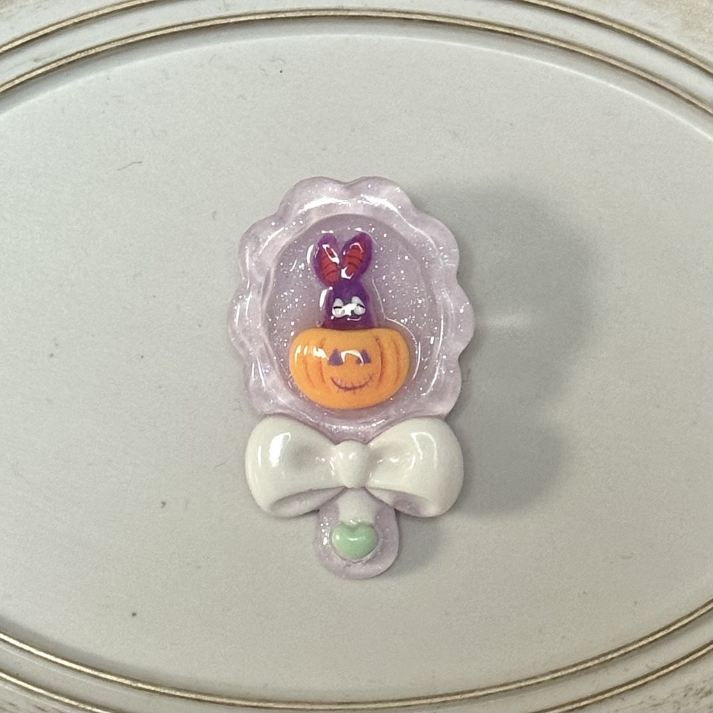 秋の谷ブローチ