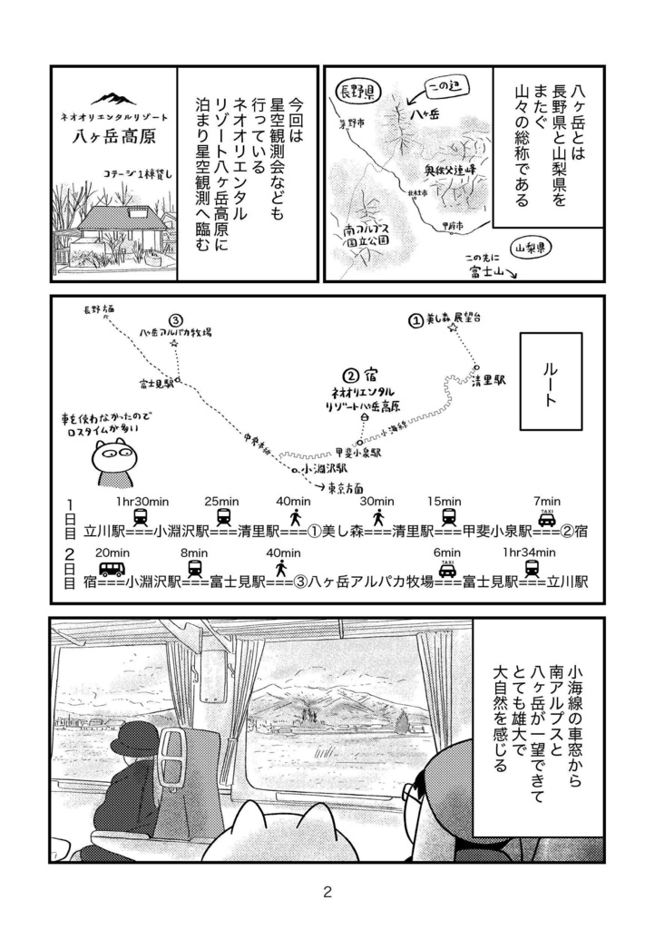 八ヶ岳へ冬の星空を見に行く話