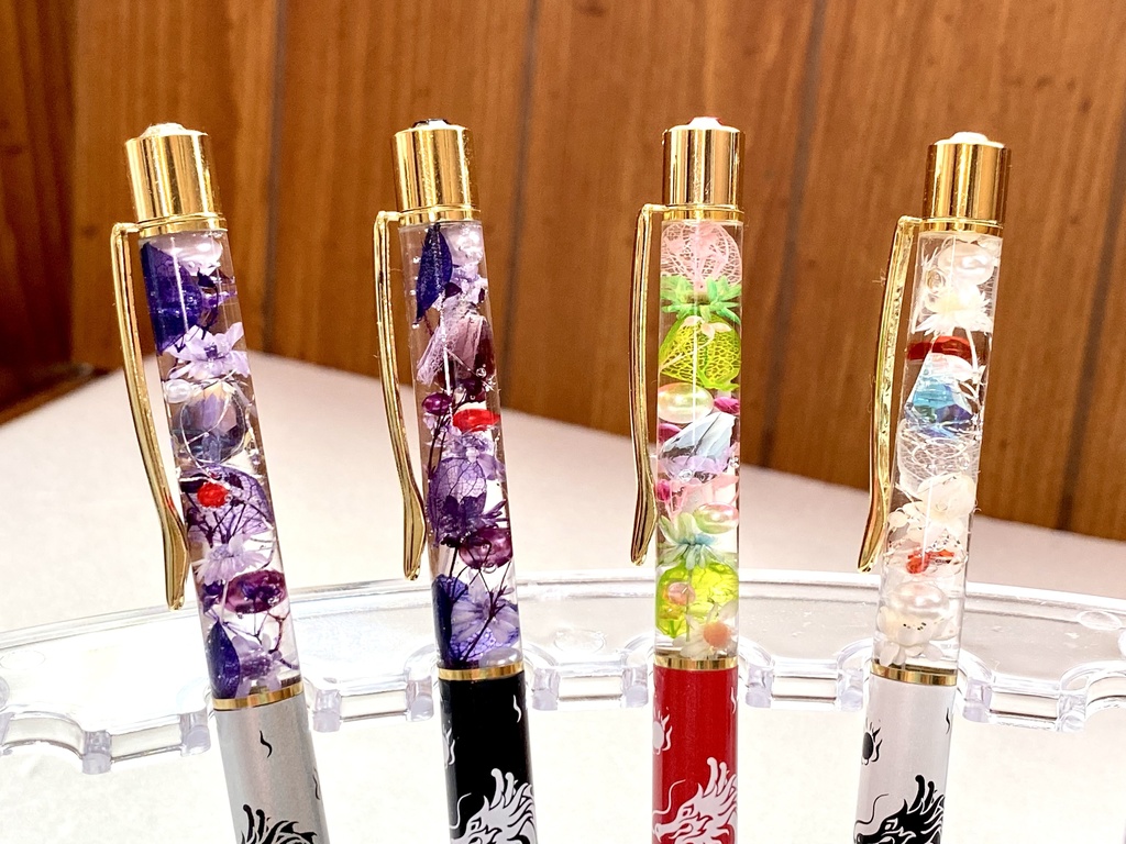 ハーバリウムボールペン【6】ドラゴンズ1