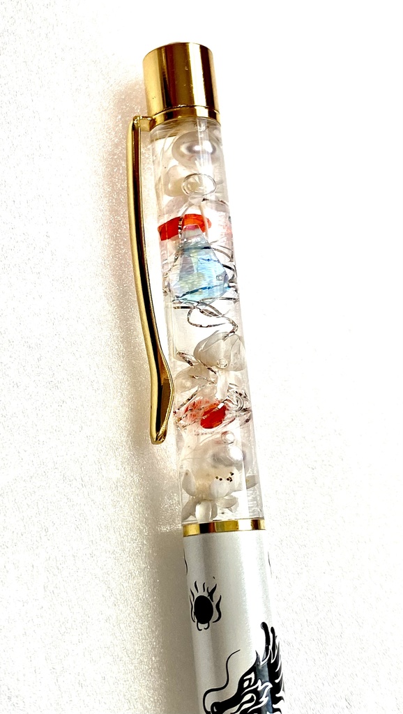 ハーバリウムボールペン【6】ドラゴンズ1