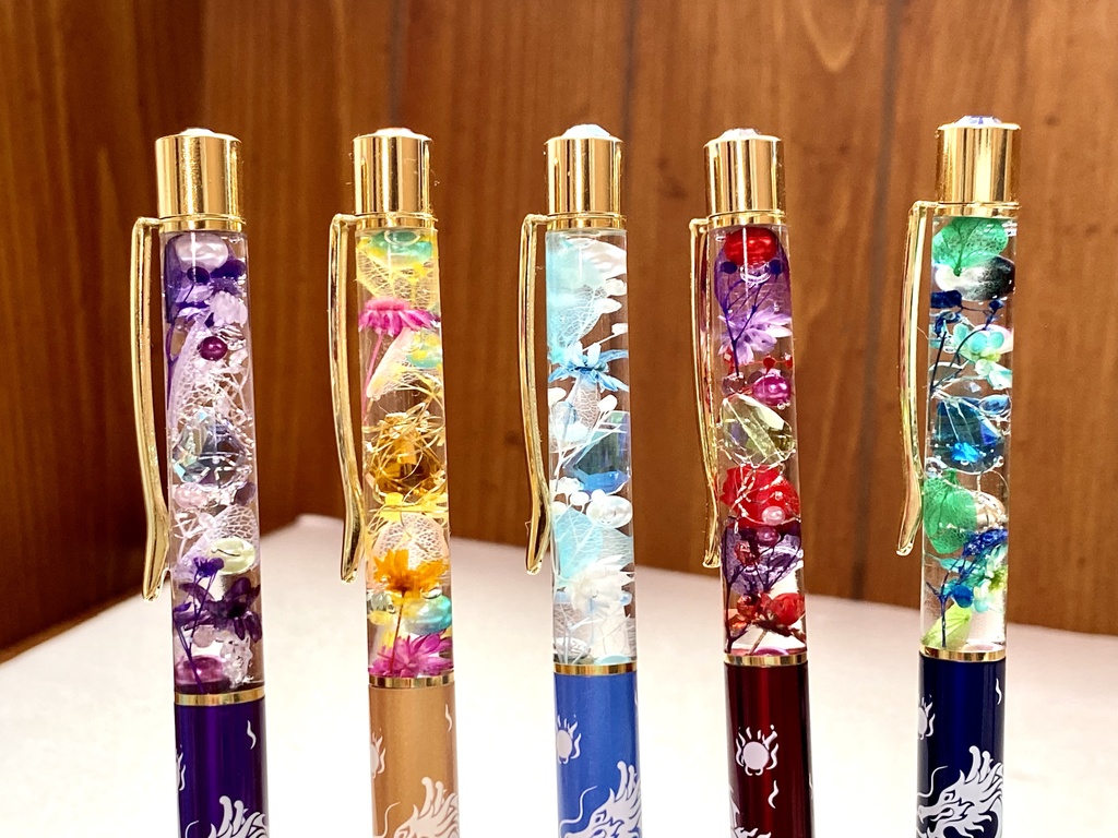 ハーバリウムボールペン【7】ドラゴンズ2