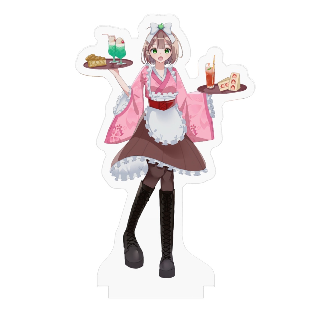 和風メイド「あおいさん」アクスタ