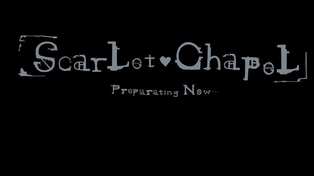 ScarLet ChapeL ロゴ入りパーカー