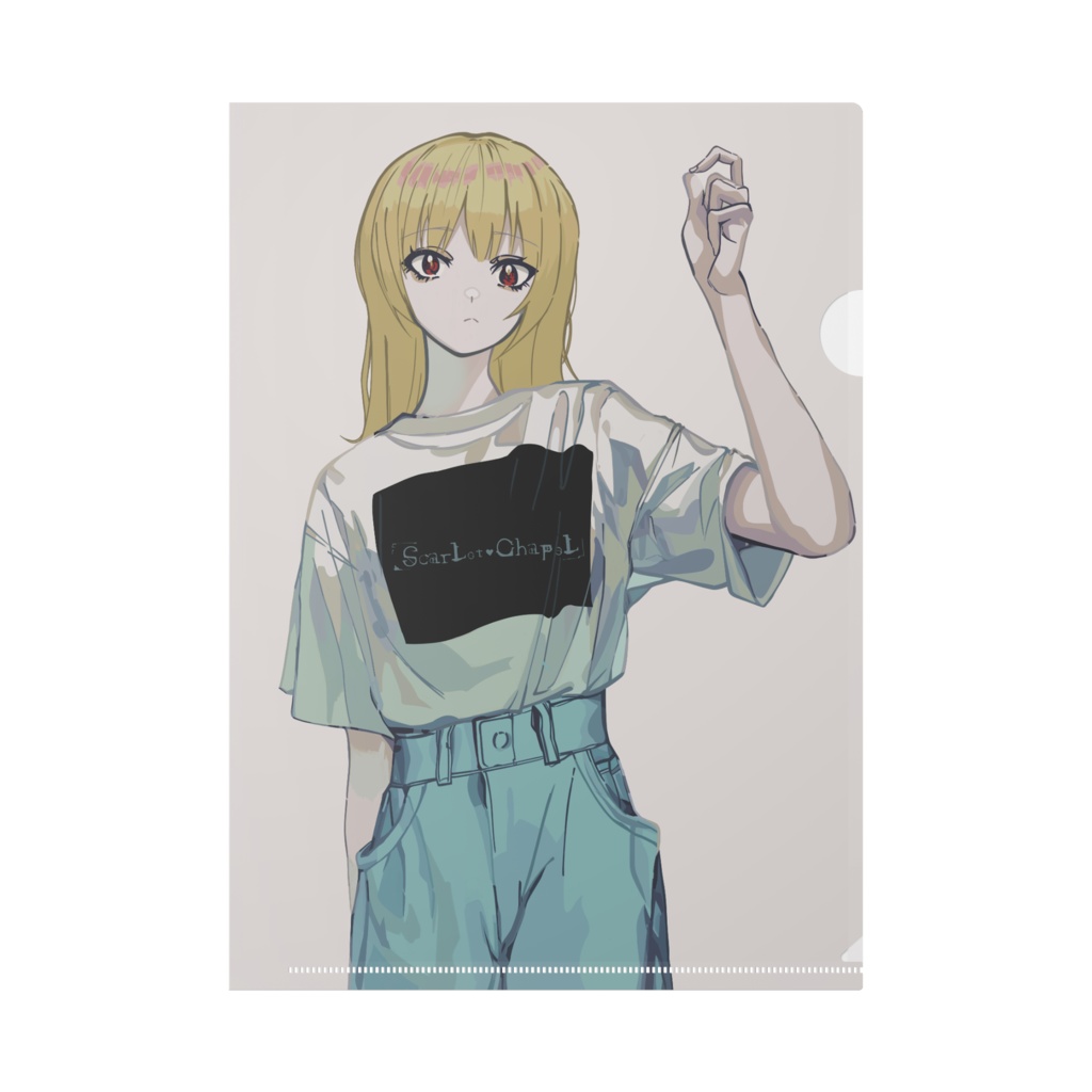 -Saki illustration 01- クリアファイル