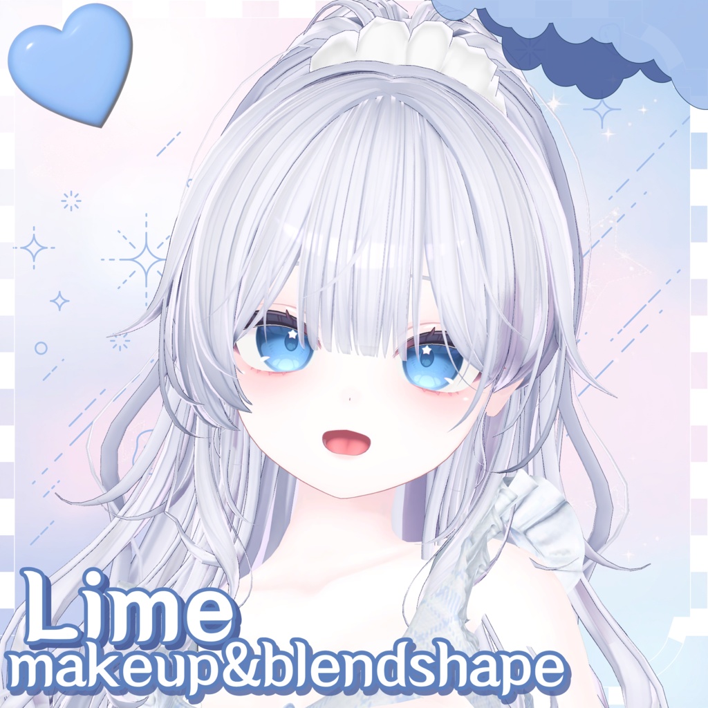 [ライム/Lime] ⯌makeup+blendshape⯌