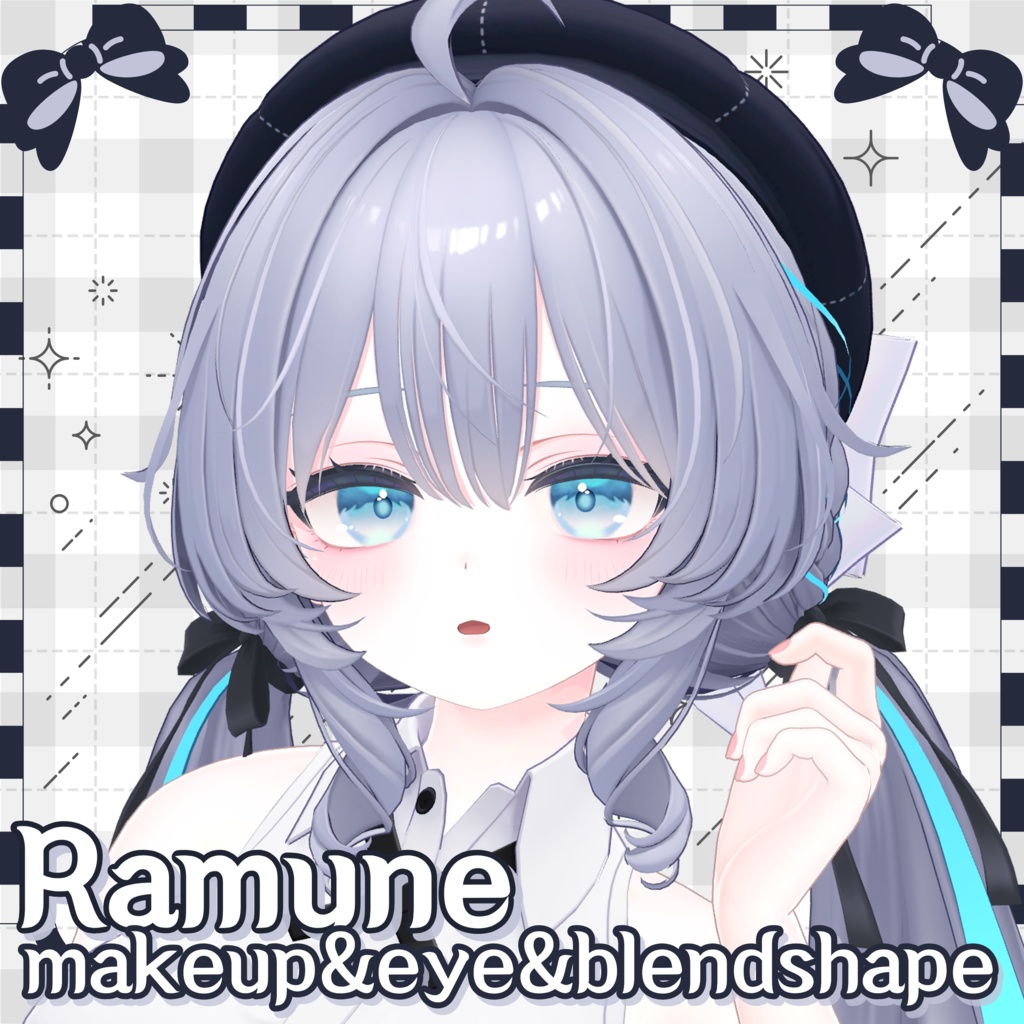 [ラムネ/Ramune] ⯌makeup+eye+blendshape⯌
