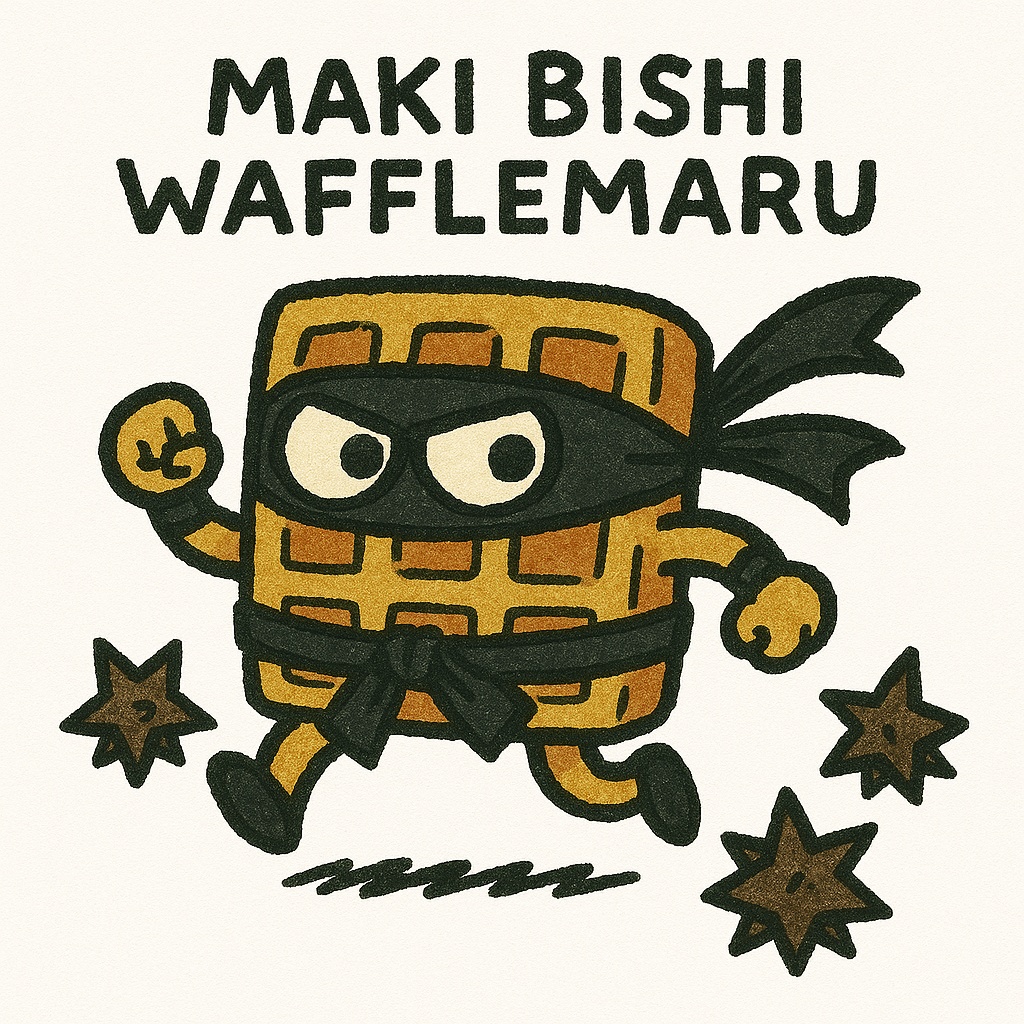 まきびしワッフル丸（Maki Bishi Wafflemaru）