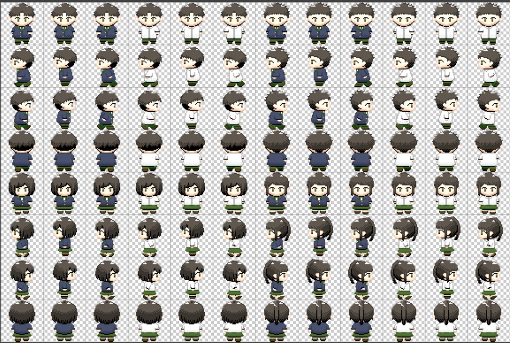 ドット絵素材*モブキャラクター