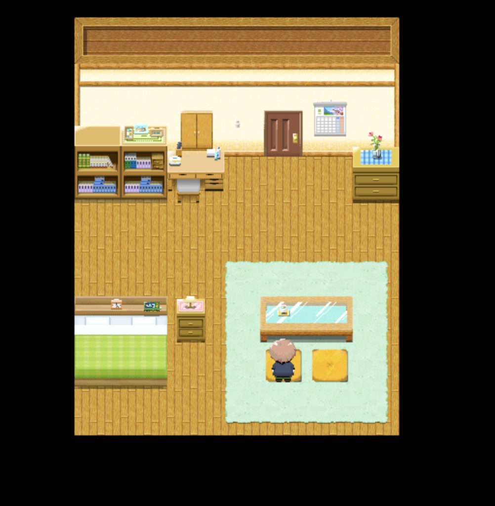ドット素材*普通の家