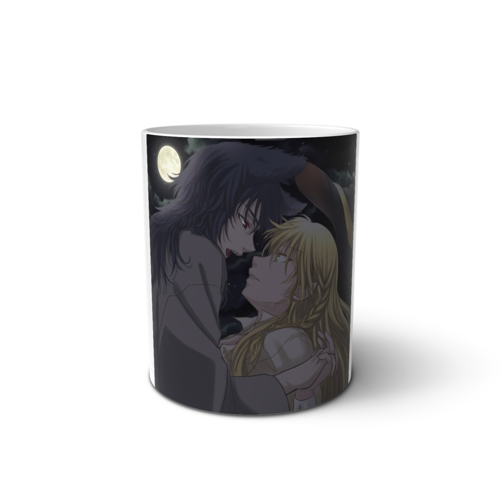 狼男が吸血鬼と魔女(ハロウィン)